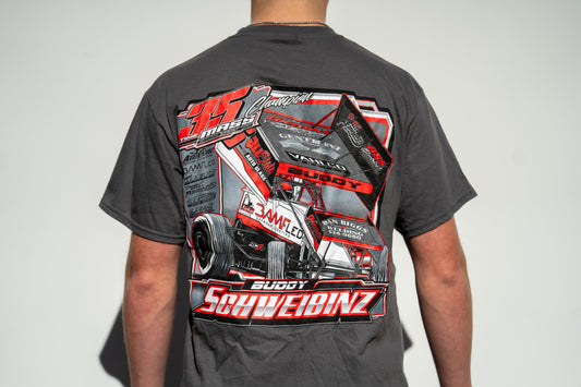 3 TIME CHAMP TEE GRAY