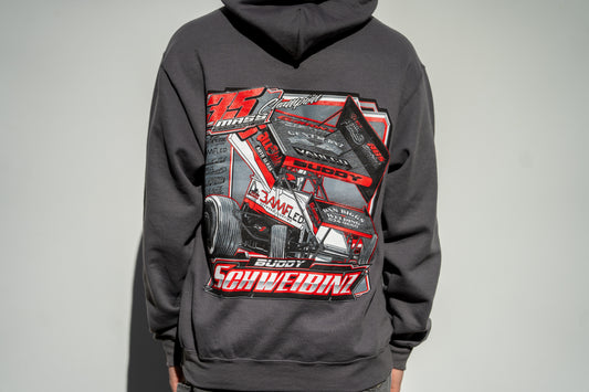 3 TIME CHAMP HOODIE GRAY