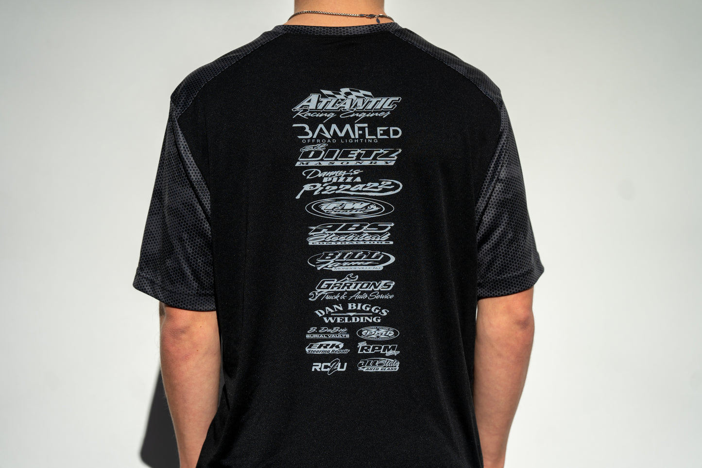 BSR TEAM SPORT-TEK TEE BLACK/GRAY