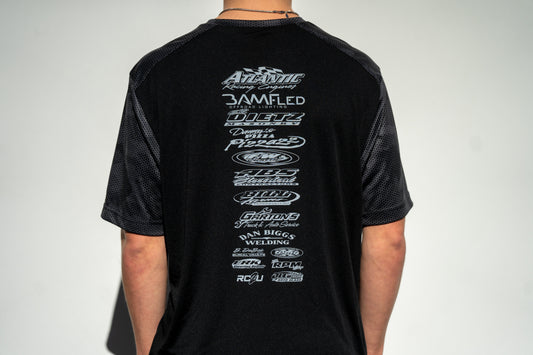 BSR TEAM SPORT-TEK TEE BLACK/GRAY