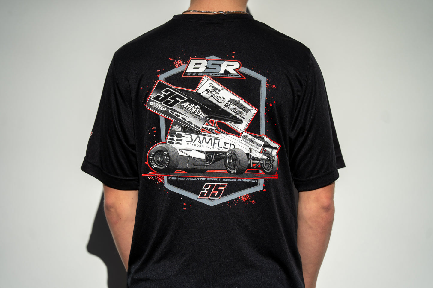 22' CHAMP SPORT-TEK TEE BLACK