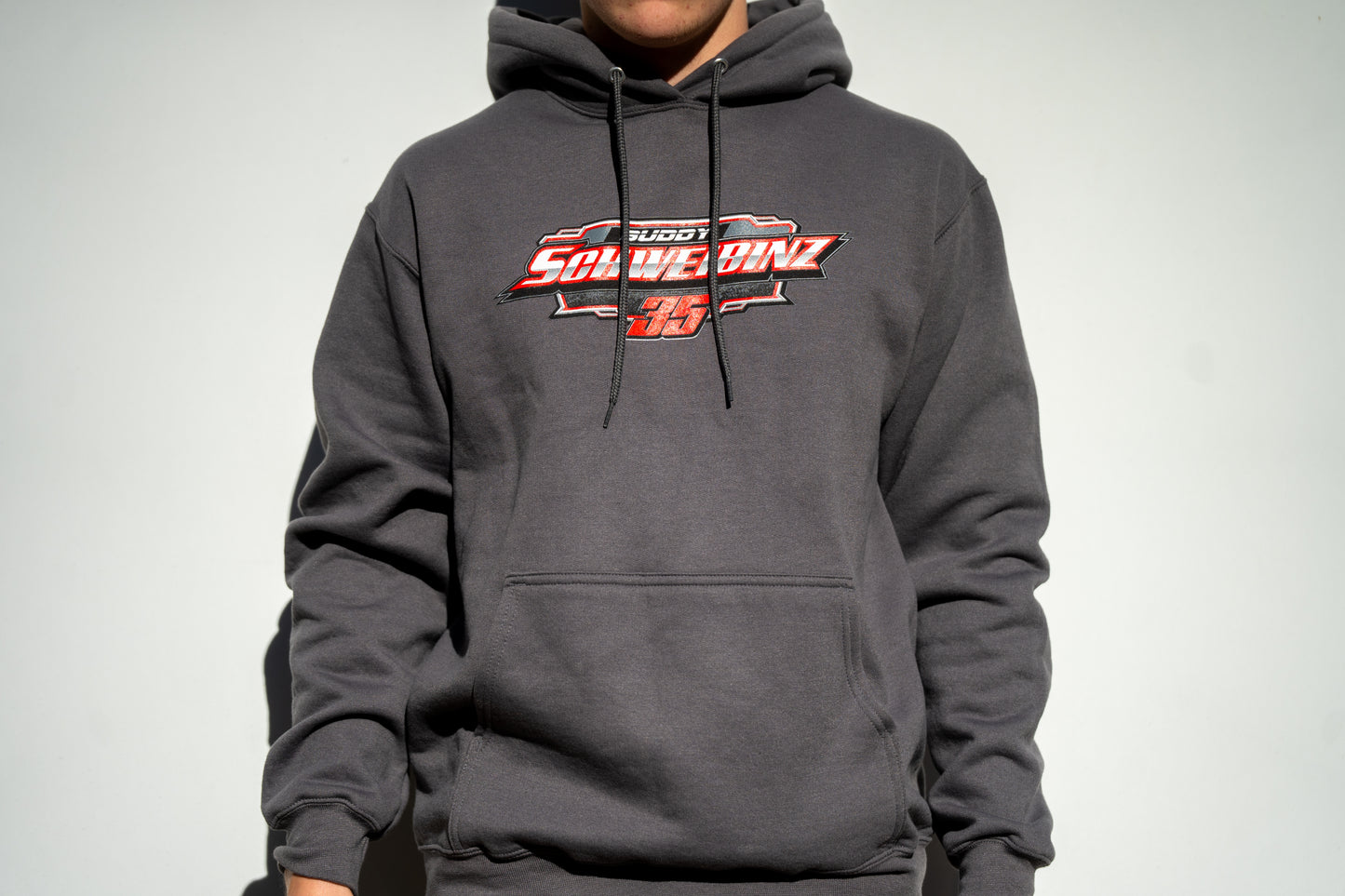 3 TIME CHAMP HOODIE GRAY